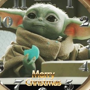 Christmas cookies baby yoda